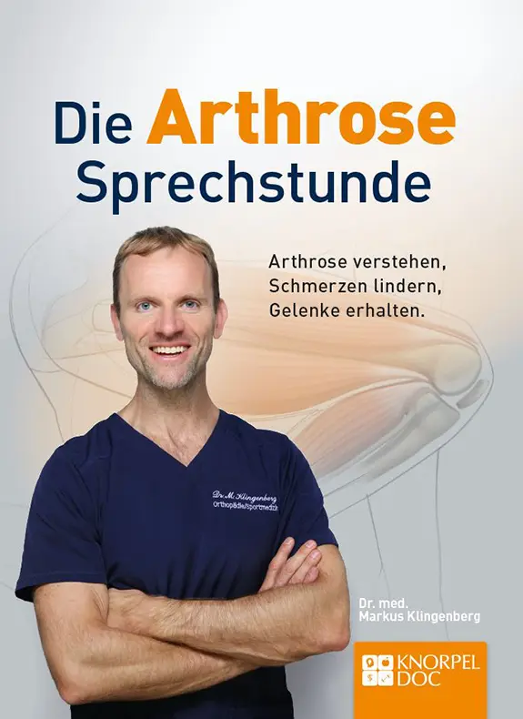 Buch die Arthrose Sprechstunde - Dr. med. Markus Klingenberg